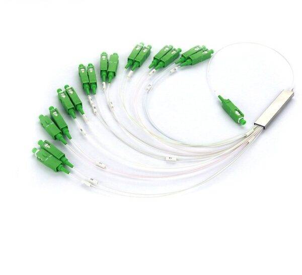 Steel Tube Optical Fiber PLC Splitter