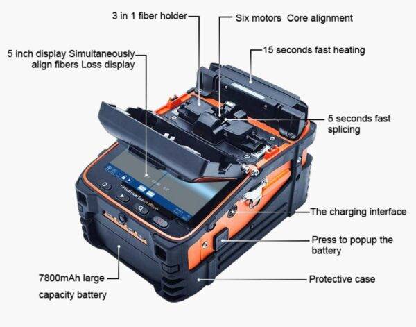 AI9 OPTICAL FIBER FUSION SPLICER - Image 3